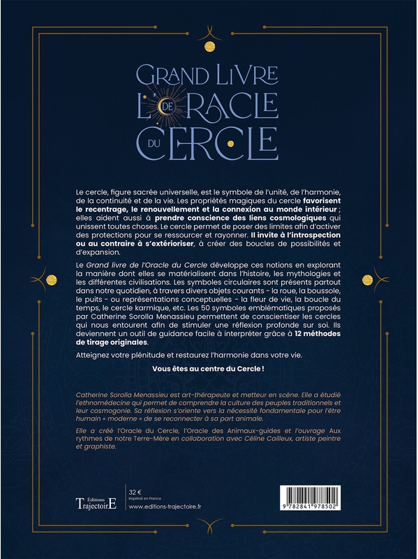 Grand livre de l'Oracle du Cercle - Se recentrer pour habiter son espace sacré. – Image 3
