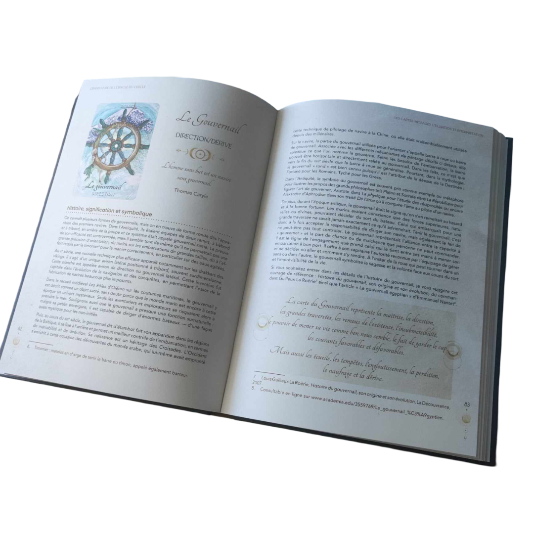 Grand livre de l'Oracle du Cercle - Se recentrer pour habiter son espace sacré. – Image 4