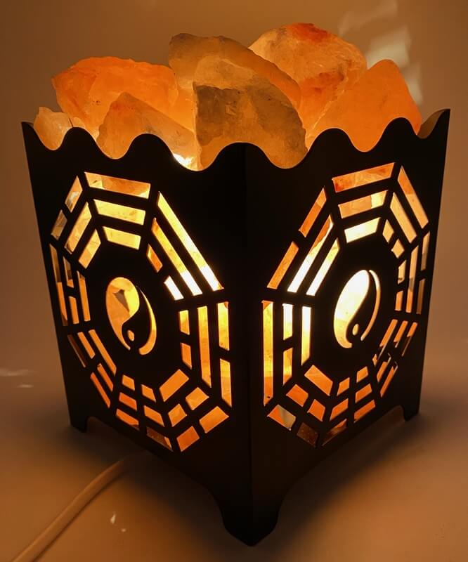 Lampe de Sel Panier Ying-Yang – Image 2