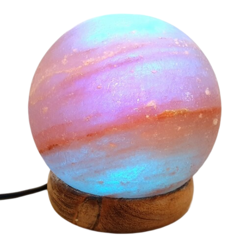 Mini Lampe de Sel USB Sphère Multi